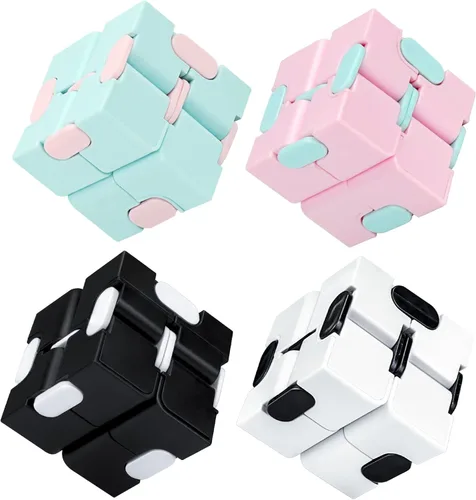 Miniatura 20 de Infinitycube - Infinitycube - Juguete antiestrés único de teñido anudado para niños y adultos, juguete relajante de mano para aliviar el estrés