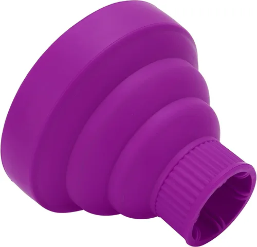 Miniatura 9 de Difusor de secador de pelo, universal plegable, portátil, ligero, plegable, morado