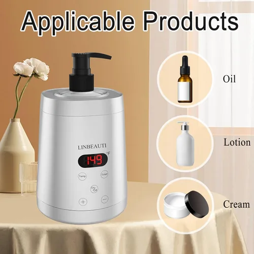 Miniatura 2 de Calentador de aceite de masaje profesional, calentador de loción para spa, calentador de aceite automático, crema de loción esencial calentada