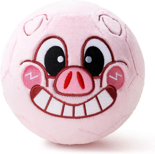 Miniatura 10 de VangeBow Pelotas de fútbol silenciosas para interior para niños pequeños de 1 a 3 años, juguetes de fútbol de peluche suave inflable para bebés