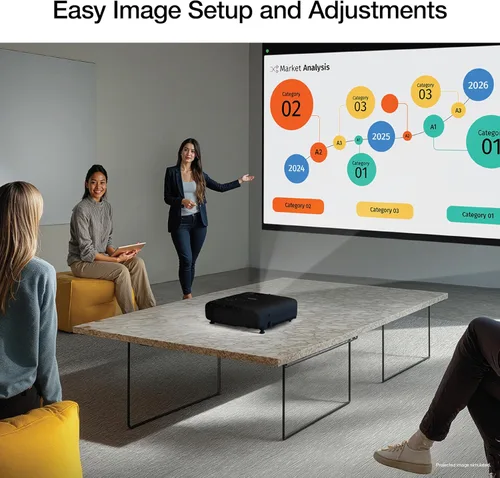 Miniatura 5 de Epson Pro EX9270 - Proyector inalámbrico 1080p 3LCD, 4,100 lúmenes de color y brillo blanco, Apple AirPlay, Miracast, transmisión desde teléfono