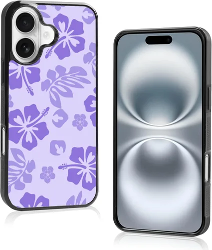 Miniatura 92 de FANXI Funda de teléfono de hibisco azul compatible con iPhone 11 de 6.1 pulgadas, funda protectora a prueba de golpes de TPU con bonita flor azul
