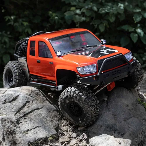 Miniatura 5 de Axial RC Crawler 1/6 SCX6 Trail Honcho 4WD RTR (transmisor y receptor incluidos, batería y cargador no incluidos), rojo, AXI05001T1, camiones