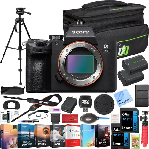 Miniatura 9 de Sony a7III - Cámara sin espejo de fotograma completo con kit de lente FE 28-70mm F3.5-5.6 OSS ILCE-7M3K/B Modelo oficial de Sony USA Partner