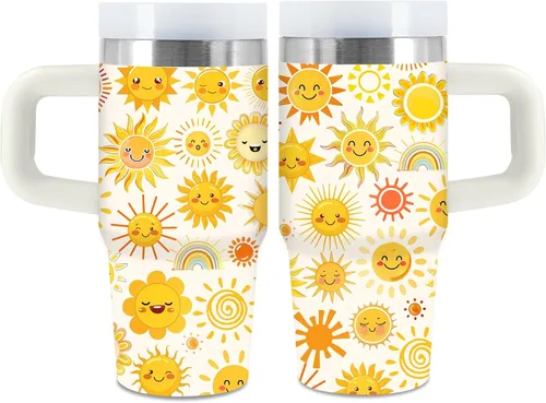Miniatura 27 de Vaso de 405 ml para niños con alfabeto de animales con asa, popote y tapa, vaso aislado de acero inoxidable, cosas con letras del abecedario