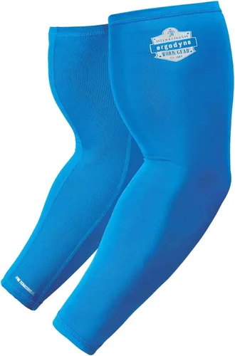 Miniatura 9 de Ergodyne Chill Its 6690 - Mangas de enfriamiento para brazos, tamaño para hombres y mujeres, protección solar UPF 50+ Lima