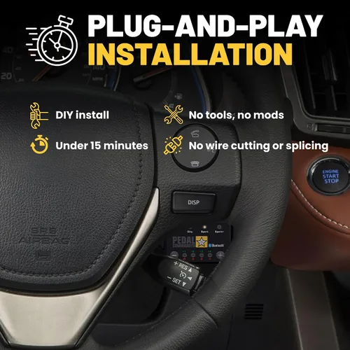 Miniatura 7 de PEDAL COMMANDER Controlador de respuesta del acelerador para Toyota RAV4 2006-2013 – Plug-and-Play, 4 modos de conducción, control de aplicación