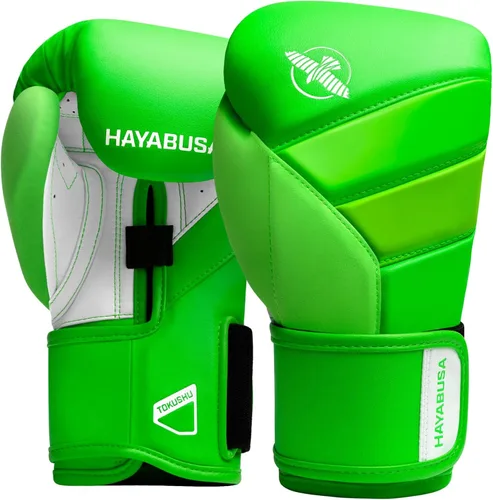 Miniatura 22 de Hayabusa T3 - Guantes de boxeo para hombre y mujer, protección de muñeca y nudillos, cierre de velcro doble X, soporte de muñeca con férulas
