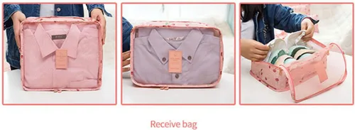 Miniatura 4 de 7 bolsas organizadoras para equipaje impermeables, Cactus), VAYEEBO7White Cactus