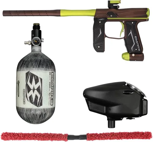 Miniatura 7 de Action Village Empire Axe 2.0 Kit de pistola de paintball de competición con tanque de aire