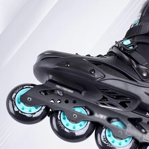 Miniatura 7 de DHAEY Patines en línea para principiantes profesionales para niños y niñas, 8 ruedas, patines para deportes al aire libre