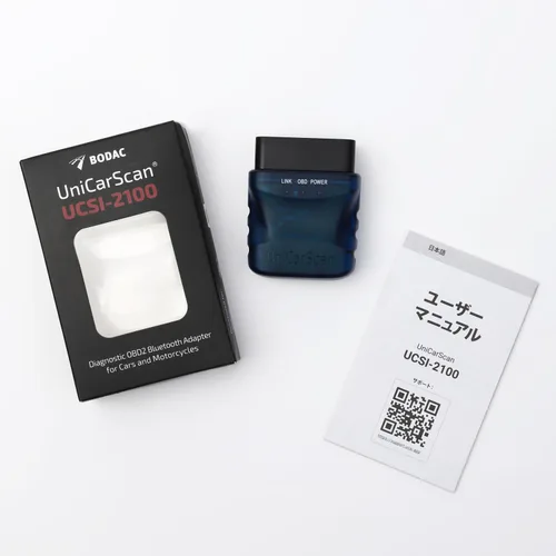 Miniatura 7 de Escáner UniCarScan UCSI-2100 OBD2 Bluetooth 4.0 para BimmerCode y MotoScan, funciona con iOS, Android y Windows