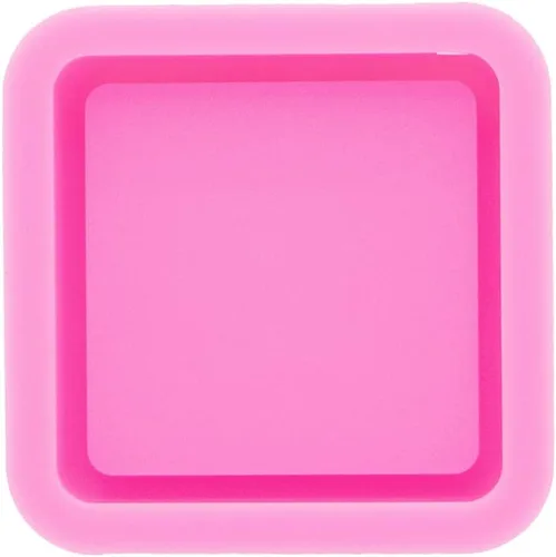 Miniatura 3 de Molde de silicona redondo brillante para foto con respaldo de foto, molde de resina de silicona para manualidades epoxi DIY para guardar mini fotos