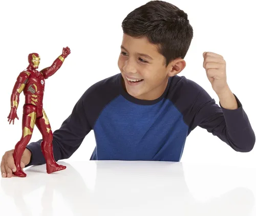 Miniatura 8 de Marvel Avengers Age of Ultron Titan Hero Tech Iron Man Figura de 12 pulgadas