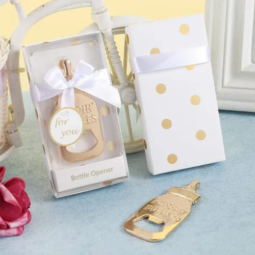 Miniatura 3 de Paquete de 24 abridores de biberones para recién nacidos, regalos de devolución de fiesta de baby shower para invitados, abridores de botellas