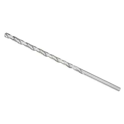 Miniatura 43 de Broca helicoidal extra larga, 0.276 in de diámetro de taladro 9.843 in de longitud total, broca helicoidal de acero de alta velocidad