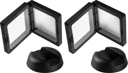 Miniatura 12 de Solo soportes: Display Tek - Soportes flotantes de 2.2 x 2.2 pulgadas, 10 soportes para marcos de exhibición - Las fundas se venden por separado