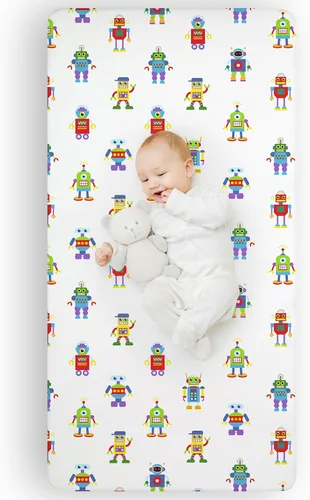 Miniatura 16 de Wildkin Sábana bajera ajustable 100% microfibra para niños, suave y transpirable, bailarina