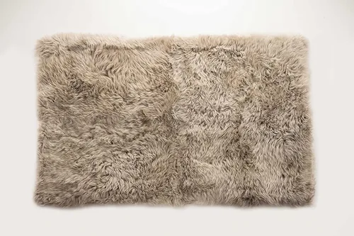 Miniatura 9 de Alfombra de piel de oveja de Nueva Zelanda 100% gruesa, suave y duradera