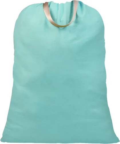 LOLOMLO Bolsas de lona extragrandes para lavandería con asas y cierre de cordón, resistentes a desgarros, bolsas de viaje para almacenamiento, 25.5