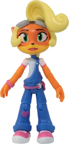 Miniatura 8 de Crash Bandicoot Bandai Figuras de acción 4 unidades con máscara Paquete de 4 juguetes de 4.3 in con máscara y accesorios de soporte Figuras
