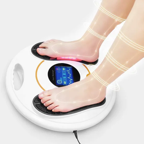 Miniatura 2 de Foot Circulation Plus (elegible para FSA o HSA) - Máquina de masaje de pies con unidad TENS, EMS (estimulador muscular eléctrico) Pies Salud