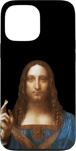 Miniatura 24 de Funda para iPhone 12 Pro Max Leonardo da Vinci - Salvator Mundi (salvador del mundo)