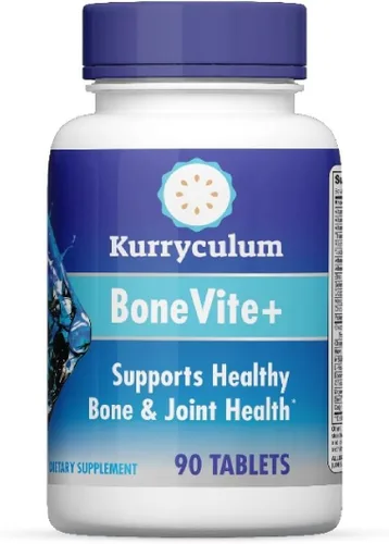 BoneVite+ Glucosamina Condroitina MSM - Bienestar óseo y articular con mejillón de labios verdes, garra del diablo y boro - Bienestar de la rodilla