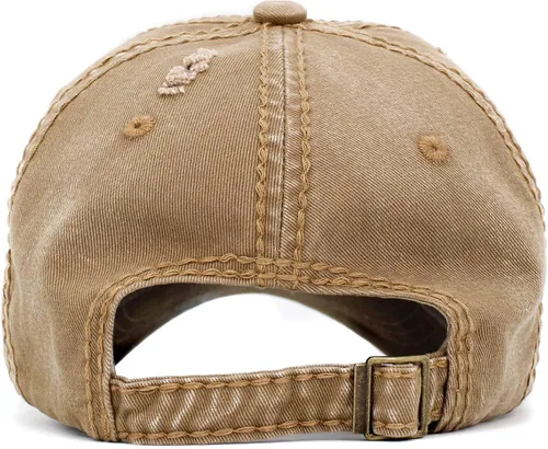 Miniatura 3 de Gorra de béisbol para papá, estilo vintage, desgastada, surtida, ajustable, unisex