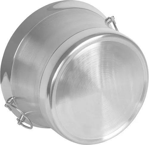 Miniatura 8 de BirdRock Home Bañera redonda de doble pared para bebidas Acero inoxidable Pequeña