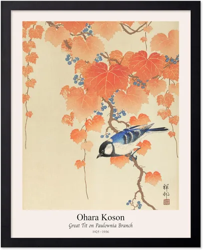 Miniatura 65 de Poster Master Vintage Ohara Koson Poster - Retro Blooming Lotus Flowers Print - Japanese Art - Flower Illustration - Aesthetic Design - Floral