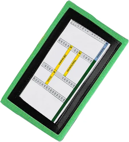 Miniatura 40 de QB Playbook Pulsera - Pulseras de juego de mariscal de campo de fútbol americano para adultos y jóvenes - Entrenador de muñeca para todos