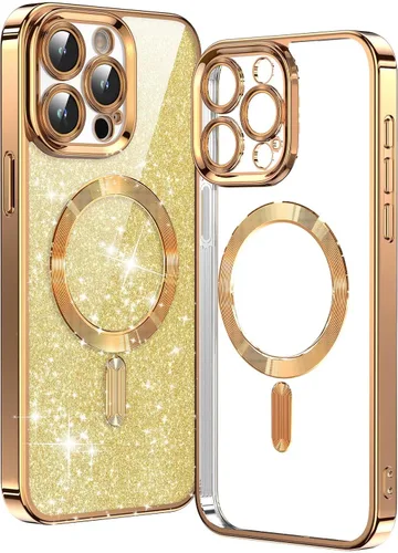 Miniatura 8 de Facbiny Funda para iPhone 14 Pro, compatible con MagSafe, protección completa de la cámara, funda magnética suave a prueba de golpes diseñada