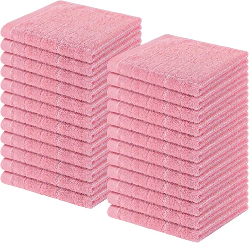 Miniatura 9 de Homaxy Paños de cocina 100% algodón de felpa, toallas de cocina ultra suaves y absorbentes para la cocina, adecuadas para secar y lavar platos