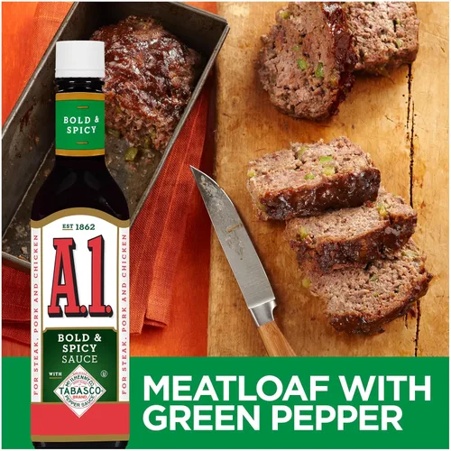 Miniatura 4 de A.1. Salsa para Bistec Bold & Spicy, botella de 10 oz (paquete de 3)
