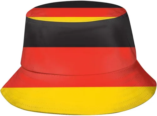 Miniatura 46 de KiuLoam Sombreros de pescador unisex con bandera, sombreros de pescador plegables para exteriores, verano, viajes, senderismo, playa, gorras
