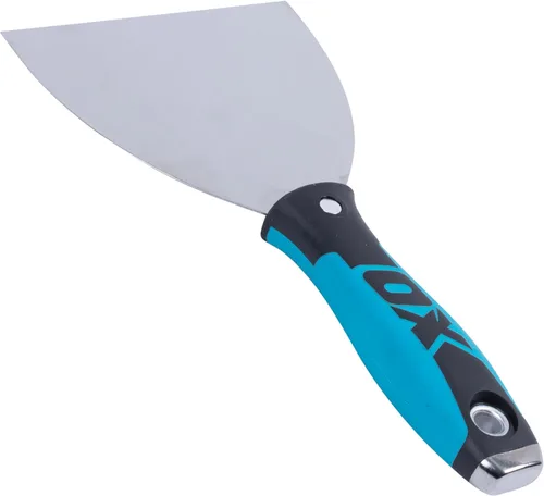 Miniatura 4 de Cuchillo de masilla de alta calidad para paneles de yeso de 2 pulgadas, cuchillo profesional de acero inoxidable, compuesto de juntas, mango
