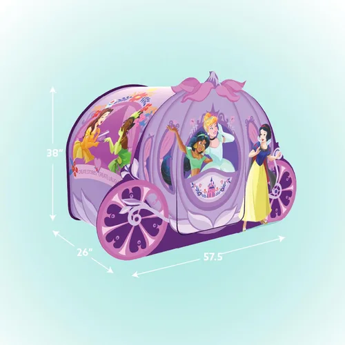 Miniatura 9 de Playhut, tienda para jugar con carruaje de princesas de Disney
