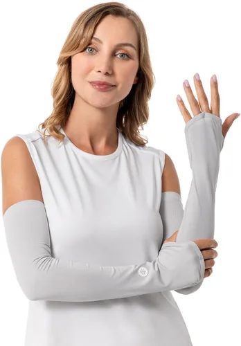 Mangas de brazo de rendimiento para mujer - Protección solar UPF 50+ - Backspin