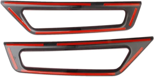 Miniatura 6 de Luz antiniebla para parachoques delantero, rejilla de señal para Ford F150 Raptor 2021+ (rojo (para 24-25 V8))