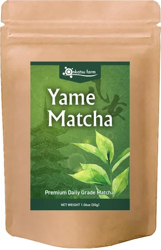 Miniatura 9 de [Granja Onkatsu] Serie Yame Matcha - Grado premium y ceremonial - Té japonés hecho en Japón - Etiqueta inglesa (grado ceremonial de Yame)