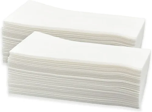 Miniatura 6 de MULMEHË Servilleta de cena prémium de 2 capas de 1/8 pliegues para restaurantes, catering, hogar y eventos, 15 x 16 pulgadas, color blanco, paquete