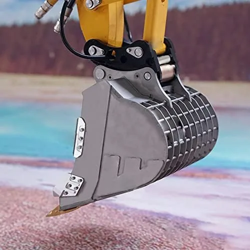 Miniatura 7 de TOUCAN RC HOBBY LESU Metal Grab Grapple Fixed Mount 1/14 RC Excavadora hidráulica PC360