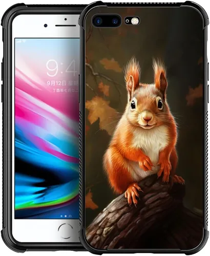 Miniatura 18 de Funda compatible con iPhone 7/8, diseño de bandera estadounidense con diseño de tiro con arco al aire libre, a prueba de golpes, antiarañazos