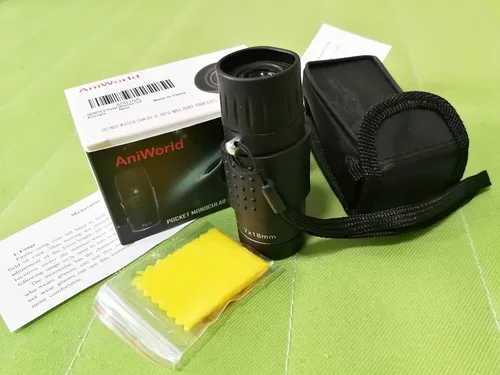 Miniatura 6 de Monocular para adultos y niños, mini telescopio monocular de bolsillo, monoscopio portátil de tamaño pequeño de 7 x 18 pulgadas, mono pequeño