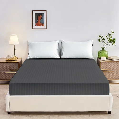 Miniatura 17 de 1 sábana bajera de tamaño individual, sábana bajera 100% algodón orgánico, sábana bajera suave de 800 hilos, calidad de hotel suave, bolsillo