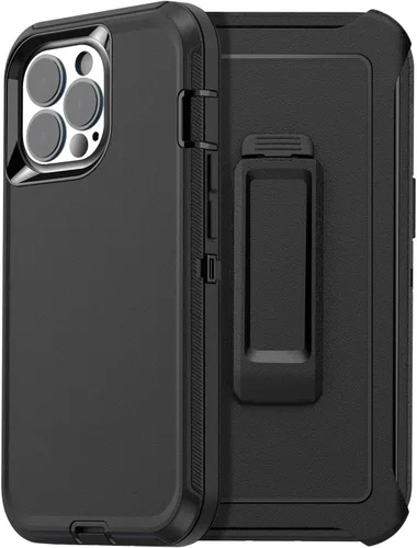 Miniatura 25 de AICase Funda para iPhone 12 Pro Max (6.7"), resistente protección contra caídas, cuerpo completo, a prueba de golpes, a prueba de polvo, protección