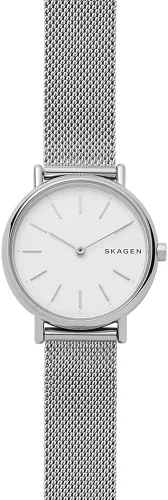 Miniatura 5 de Skagen Signatur reloj de cuarzo para mujer de acero inoxidable con correa de cuero Signatur SKW2692 talla única plateado Silver Silver
