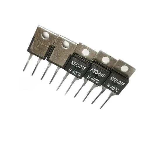 10 KSD-01F Temperature Switch Thermostat Sensors TO-220, Normally Open/Normally Closed, 40/45/50/55/60/65/70/75/80/85/90/95 Degrees Celsius(40 40