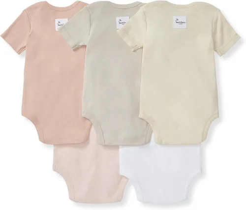 Miniatura 22 de Burt's Bees Baby Body de algodón orgánico – Bebé niño y niña manga corta y larga de una pieza, 5